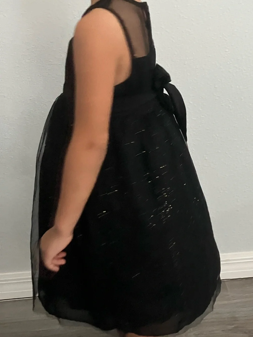 SPECIAL EDITIONS toddler girls' special occasion tulle black party dress | 3T